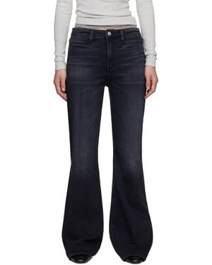 Citizens of Humanity Lilah Flare Welt Pocket Jeans - Black