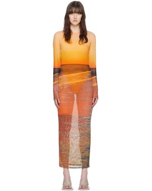 Louisa Ballou Sunset Maxi Dress - Black
