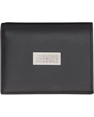 MM6 by Maison Margiela Numeric Wallet - Black