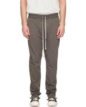 Rick Owens Tower Berlin Drawstring Joggers - Grey