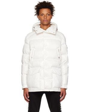 Moncler ホワイト Short Chiablese ダウンジャケット