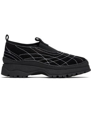 Nicole Saldaña Sacha Suede Trainers - Black