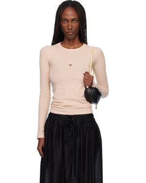 Baserange Heart Long Sleeve T-Shirt - Black