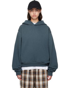 Acne Studios Logo Hoodie - Blue