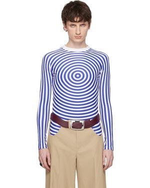 Jean Paul Gaultier 'The Target' T-Shirt - Blue