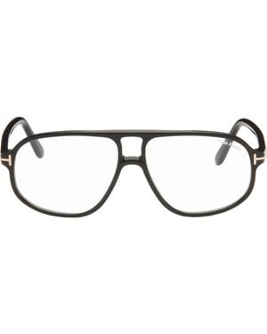Tom Ford Navigator Light Glasses - Black