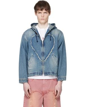 Carne Bollente 'The Love' Denim Jacket - Blue