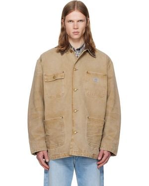 Polo Ralph Lauren Tan Canvas Field Jacket - Natural