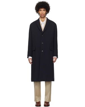 AURALEE Chesterfield Coat - Black