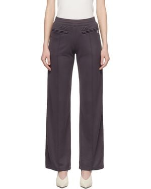 Courreges Interlock Track Trousers - Black