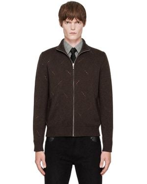 Ernest W. Baker Ssense Exclusive Crystal Embellished Track Jacket - Black