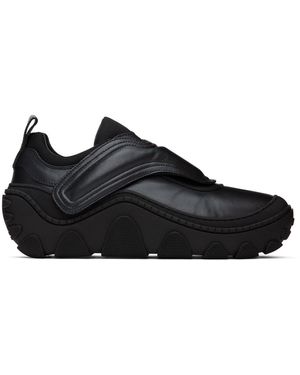 Kiko Kostadinov Black Tonkin Strap Trainers
