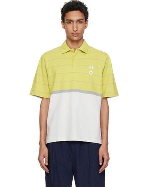Craig Green Fred Perry Edition 'Half And Half' Polo - Yellow