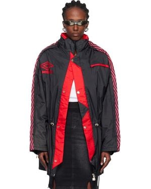 PROTOTYPES Outline Coach Parka - Red