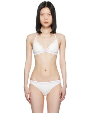 La Perla Panelled Bikini Top - Black