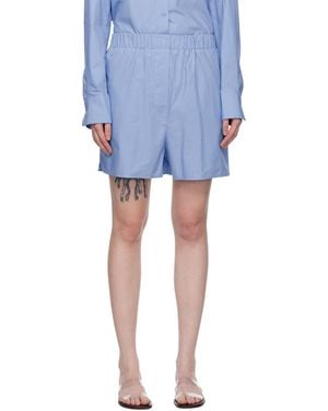 Frankie Shop Lui Shorts - Blue