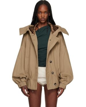 Dries Van Noten Hooded Jacket - Brown