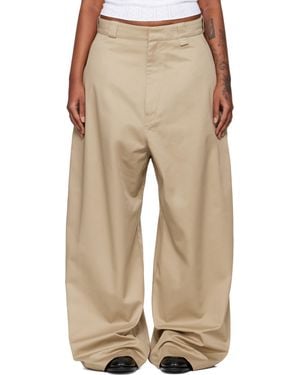 Willy Chavarria Cholo Chino Trousers - Natural