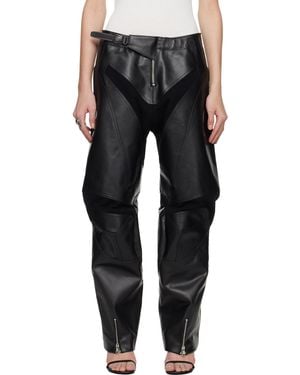 NVL-GARDE Moto Leather Pants - Black