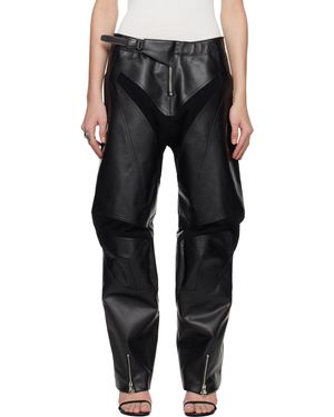 NVL-GARDE Moto Leather Trousers - Black
