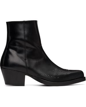 Ernest W. Baker Western Boots - Black