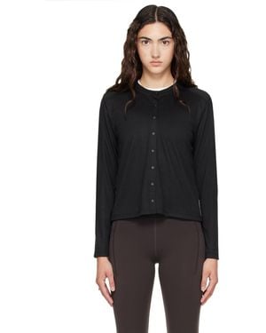 Literary Sport Fanny Cardigan - Black