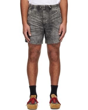 DIESEL D-Tenni-S1 Denim Shorts - Black