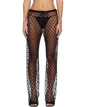 Dries Van Noten Elasticated Trousers - Black