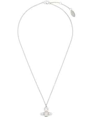 Vivienne Westwood Carmela Bas Relief Pendant Necklace - Metallic