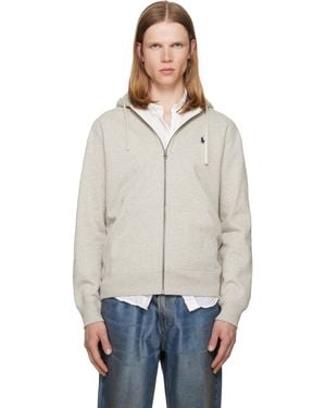 Polo Ralph Lauren Fleece Full-Zip Hoodie - Grey