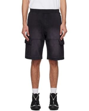 1017 ALYX 9SM Garment Dye Cargo Shorts - Black