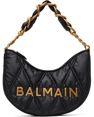 Balmain ブラック 1945 Soft Moon バッグ