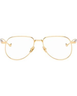 Cutler and Gross Pembroke 1429 Aviator Optical Glsases - Brown