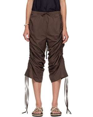 Baserange Ssense Exclusive Pictorial Lounge Pants - Brown