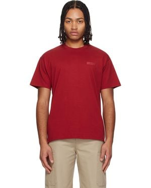 Givenchy Paris' Gros Grain T-Shirt - Red