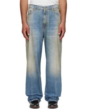 MM6 by Maison Margiela Straight-Leg Jeans - Blue