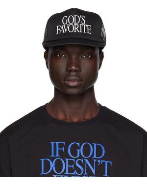PRAYING 'god's Favorite' Cap - Black