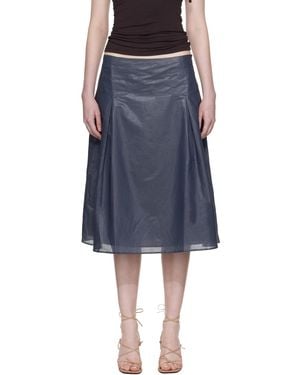 Paloma Wool Dimi Midi Skirt - Black