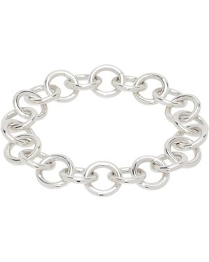 Pearls Before Swine Mini Bracelet Blod Mass Argenté - Noir