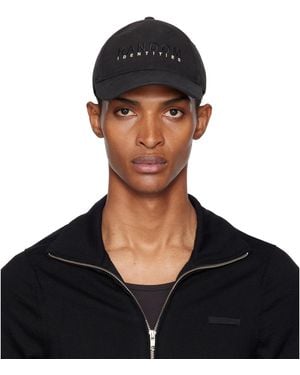 Random Identities 'Sponsored' Baseball Cap - Black