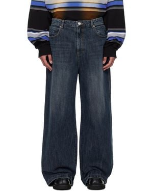 【関税込み】Juun.J ブルー Dirty ダブルウエスト ジーンズ メンズ Juun.J ジーンズ | オンラインセールは最大57%オフ | Lyst