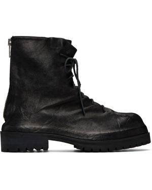 424 Laced Up Boots - Black
