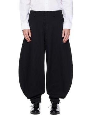 Comme des Garçons Heavy Kersey Pants - Black