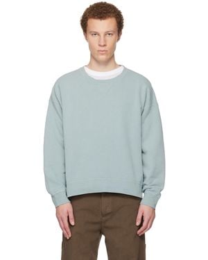 Visvim Jumbo Sb L/S Dmgd Sweatshirt - Grey