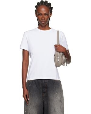 Acne Studios Logo Patch T-Shirt - White