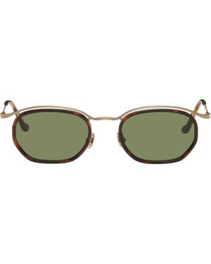 Matsuda Lunettes De Soleil M3092 Dorées - Vert