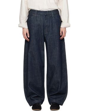Lemaire Maxi Workwear Jeans - Blue