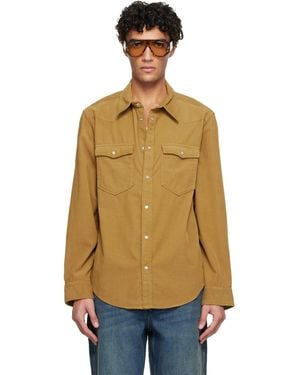 Isabel Marant Tan Vasco Shirt - Multicolour