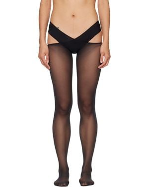 Wolford Stay-Hip Individual 12 Tights - Black