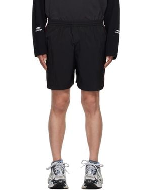 Balenciaga ブラック Washed Tracksuit ショートパンツ